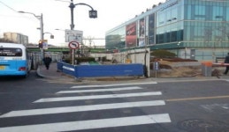 용산구, 한강진역 승강편의시설 공사 도로점용 허가