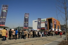 용인 역북지구 우미린센트럴파크 견본주택도 북새통