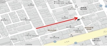성남 중앙전통시장 장터길 150ｍ 일방통행 지정