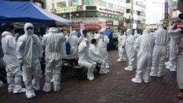 구리시 400여 공무원, 레벨D보호복 입고 방역 동참