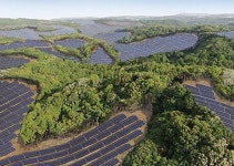 日 골프장을 태양광 발전 농장으로