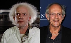 영화 ‘백 투더 퓨처’ 속 박사와 고등학생, 30년후 지금 모습 보니