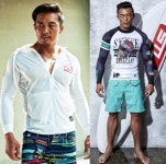 딸 바보 추성훈, 래쉬가드 입으니 짐승남으로 변신! STL래시가드 화보 화제