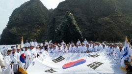 경북도 광복둥이 독도탐사대 ‘독도는 우리 땅’