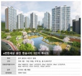 e편한세상 용인 한숲시티 입주와 동시에 생활인프라 완성