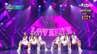 ‘엠카운트다운’ 러블리즈 8인 완전체로 나타나…청순한 매력, 사랑스러운 무대