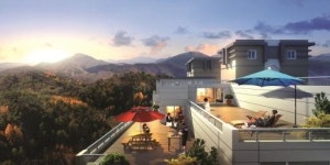 봉화산을 가진 복층테라스 아파트, 대광로제비앙 봉화산 ‘인기’