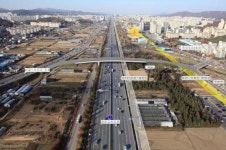 정찬민 용인시장, 경부고속도로 상부에 연결도로 신설