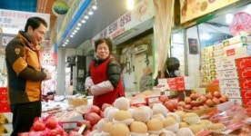 이양호 농진청장, 군산 모세스영아원ㆍ익산 서동시장 찾아 설맞이 이웃사랑 실천