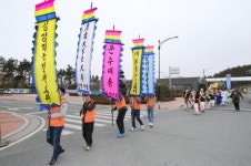 길천마을 풍물패 “발전소 안전운행 기원”, 고리본부 대보름 맞아 무사안녕 기원 지신밟기 개최