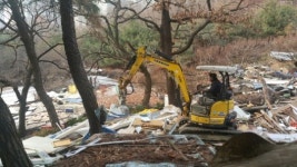 강남구, 달터마을 무허가 건물 철거 녹지공간 조성