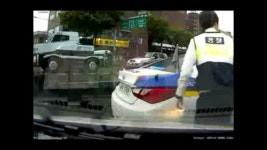 만취운전 하다 걸리자 난폭운전… 20대초반 ‘앵그리 운전자’