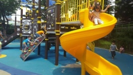 해적선 놀이대ㆍ물개 분수…금천구 ‘창의놀이터’ 인기