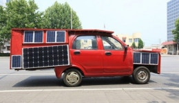 DIY 태양열 자동차, 기름값 걱정은 없는데…