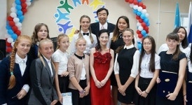 [동정]청호나이스, 러 사할린 중학교에 장학금 전달