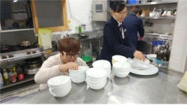영천휴게소 직원들, 복지시설서 요리봉사 펼쳐