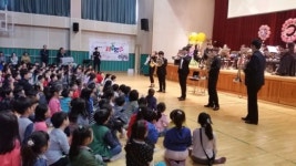 중랑구, 초등학교 순회하는 ‘찾아가는 클래식 공연’