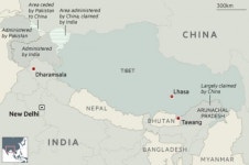 중국, 아루나찰 프라데시 자체 지명화…인도와 영토 분쟁 조짐