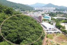 산꼭대기 깎는 여수문수동 대성베르힐아파트 허가 ‘장기전’ 될 듯