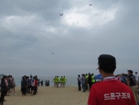 속초해수욕장, 드론 인명구조대 출범…7일 개장