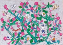 화폭 가득 산·섬마을 ‘초록향기’…여름의 생생함을 펼치다