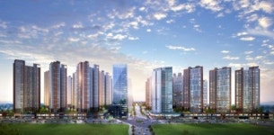포스코건설 ‘명지 더샵 퍼스트월드’ 견본주택 오픈
