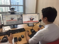 김상곤 부총리, 원격영상 진로멘토링 수업 1일 멘토 참여