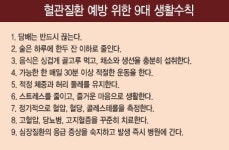 가을 타는‘혈관질환 3총사’…하루 40분 유산소 운동이 보약