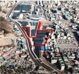 강릉역앞 대형주차장 임시 무료주차장으로 활용