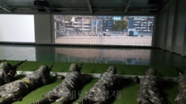 [르포]예비군 창설 50주년…첨단 ’스마트‘ 훈련장 가보니