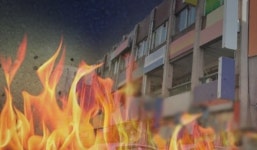 경기 군포 상가서 불…건물 거주자 6명 부상