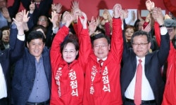 ‘4.3보선’ 창원성산 여영국ㆍ 통영고성 정점식 당선