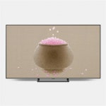 [지상갤러리] 김정수 진달래-축복 미디어작품 삼성QLED TV, 3min 2019