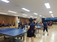 용인 이동읍, 연합회장배 탁구대회 개최