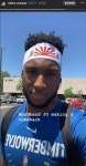 [SNS로 보는 NBA] 조쉬 오코지, 욱일기 연상 헤어밴드 착용 논란