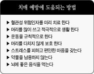 ‘치료법’ 없는 치매…5년이라도 늦추자