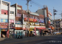 구로동로, 노후 간판 사라지고 LED간판 등장