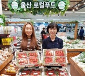 울산 농협하나로마트 옥동점 ‘로컬푸드 딸기’ 첫 출하