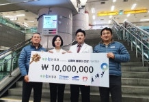 대구 푸른청 신경과 의원, 멜로디 계단 소아암 모금액 기부로 화제