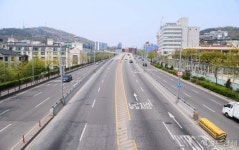 [헤럴드pic] 한산한 남산1호터널 출구
