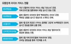 이젠 ‘라이브 커머스’로…유통, 판 바뀐다