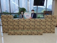 용인 영덕1동, 청맥전자서 삼계탕 500개 기탁