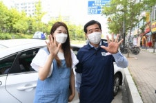 윤화섭 안산시장, 임신부 100원 행복택시기사 현장체험..왜?