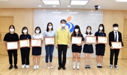 ‘제2회 하남시 자랑스러운 청소년상’ 대상 이다은 씨
