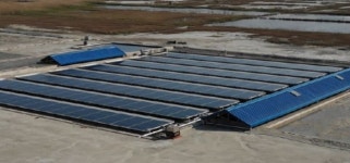 한전, 100kW 염전 태양광 발전시스템 구축…전기·소금 동시 생산
