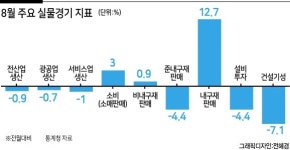 산업생산 3개월만에 감소 전환
