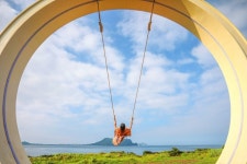 휘닉스 섭지코지, “그랜드 스윙에 몸 싣고 봄 내음을”