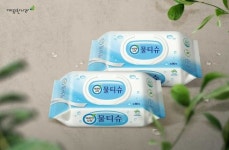 <신제품·신기술>깨끗한나라, 녹색인증 포장재 사용한 물티슈 리뉴얼 출시
