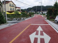 용인 포곡읍 마성리 쏠티유치원 앞 도로 확포장 개통