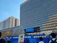 세월호 기억공간 철거 대치 지속…“합의 못 이루면 오후~밤 철거 진행”